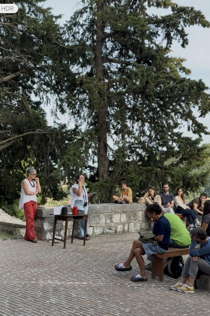 Annamaria Atturo, Buio sangue, laboratorio Paesaggio emotivo, Artopia 2025, Fossombrone PU
