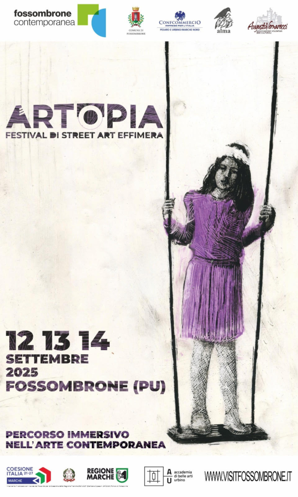 Artopia 2025, percorso immersivo nell'arte contemporanea, Fossombrone PU